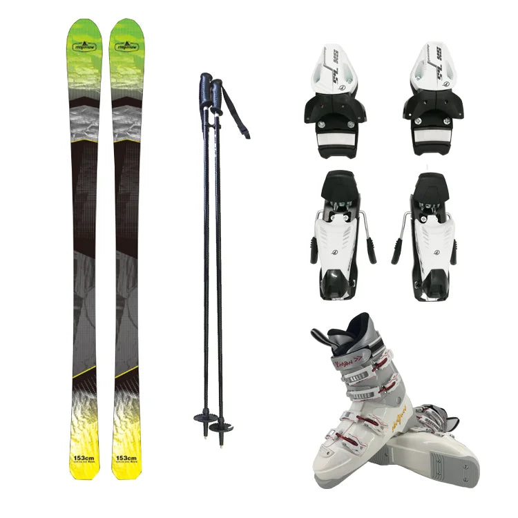 Survival Now™ Alpine Mountain Snow Skis