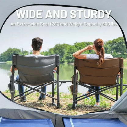 Survival Now™ Upgraded Oversized Director’s Chair