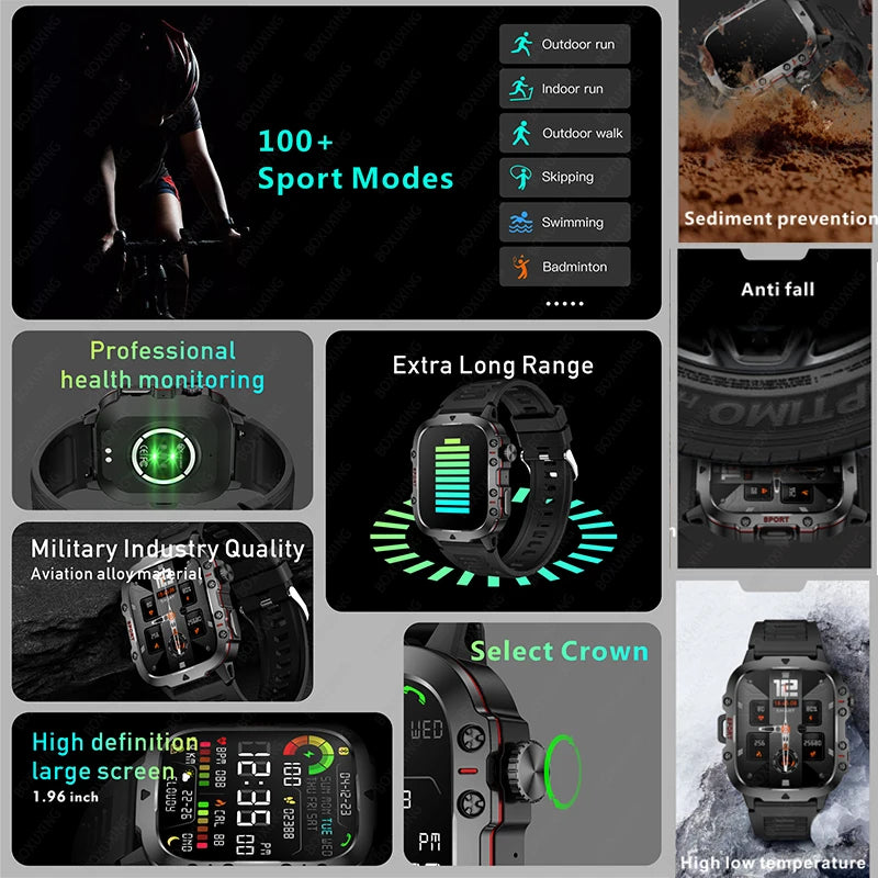 Survival Now™ Rugged GPS Smart Watch