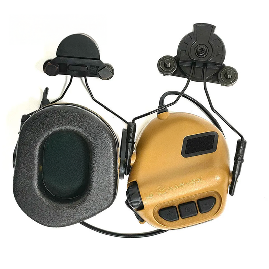 Tactical Headset with Noise Reduction & PTT | Helmet-Compatible
