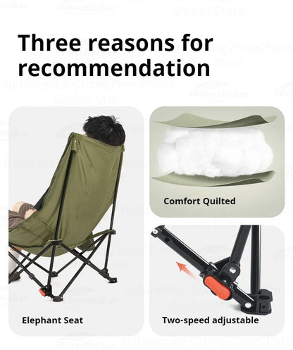 Survival Now™ High Back Moon Chair
