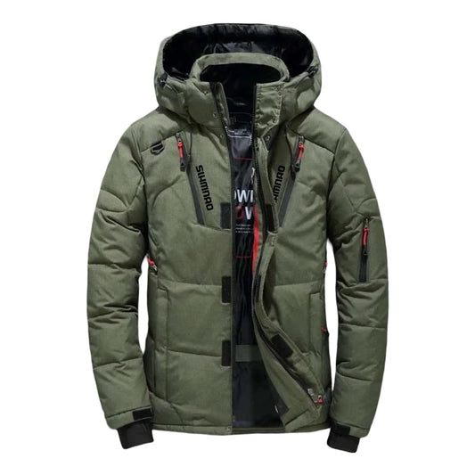 Winter Fishing Jacket - Warm, Waterproof, Adventure-Ready