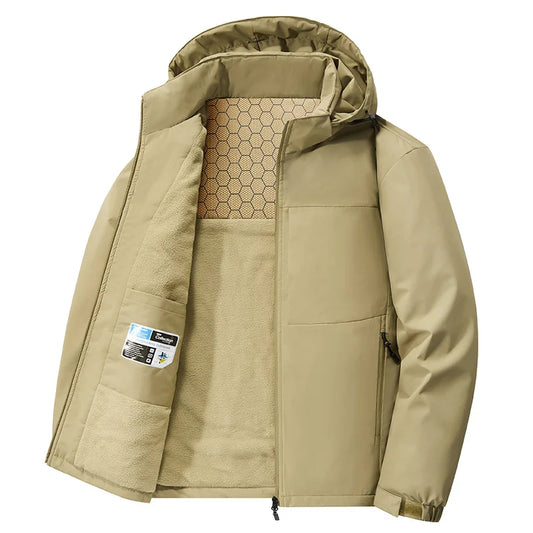 Winter SoftShell Tactical Jacket - Waterproof, Durable, Adventure-Ready