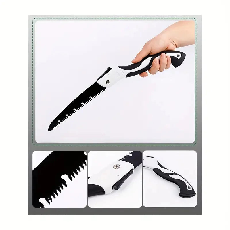 Folding Hand Saw, Compact, Heavy-Duty Outdoor Saw
