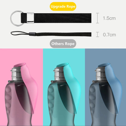 Survival Now™ 800ml Portable Dog Water Bottle