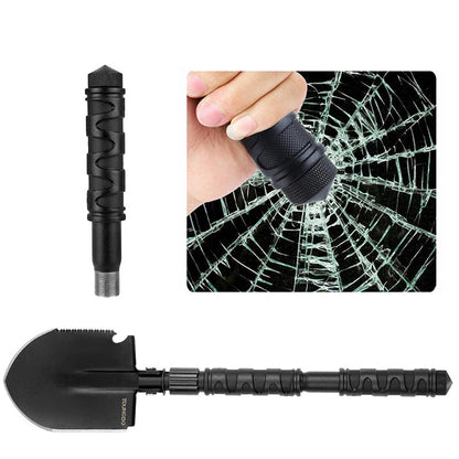Foldable Tactical Shovel, Multifunctional Survival Tool