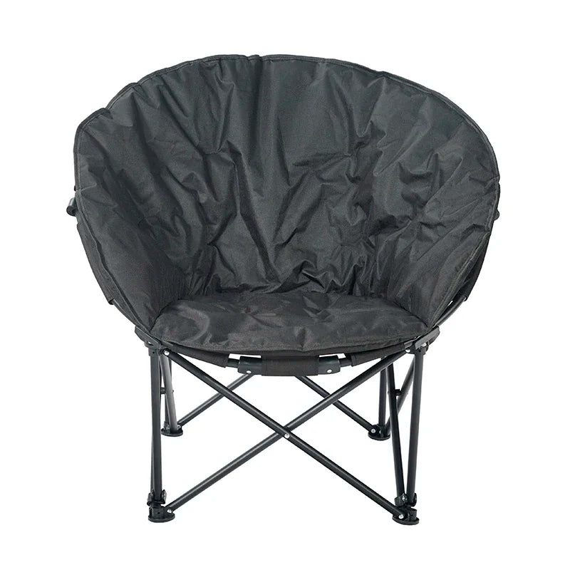 High-Quality Polyester Camping Folding Moon Chair, 600D