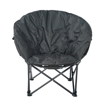 High-Quality Polyester Camping Folding Moon Chair, 600D
