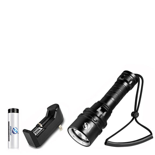 IP68 Professional Diving Flashlight, Waterproof