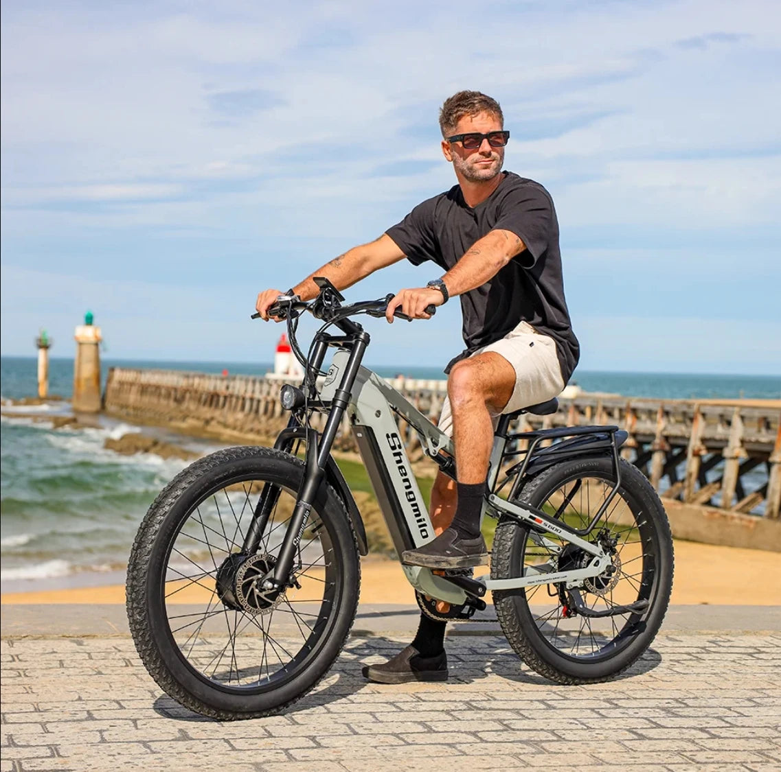 Survival Now™ 26-Inch Adult Electric Mountain Bike