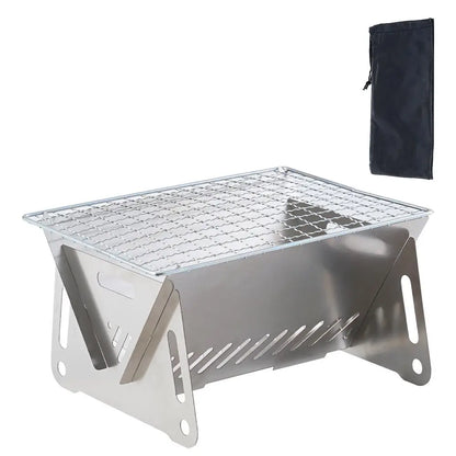 Stainless Steel Incinerator Grill BBQ Charcoal Stove: The Ultimate Portable Cooking Solution