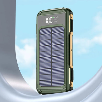 Survival Now™ 30,000mAh Large-Capacity Solar Power Bank