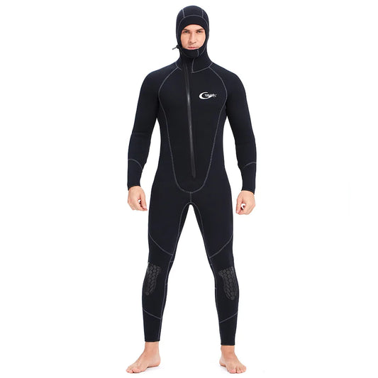 Survival Now™ 7MM Neoprene Hooded Full-Body Wetsuit