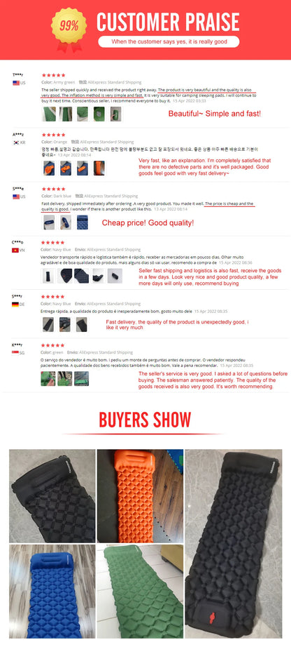 Survival Now™ Outdoor Sleeping Pad