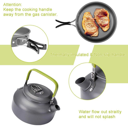 Survival Now™ Camping Cookware Kit