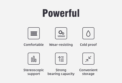 Survival Now™ Double Sleeping Pad Camping Mattress
