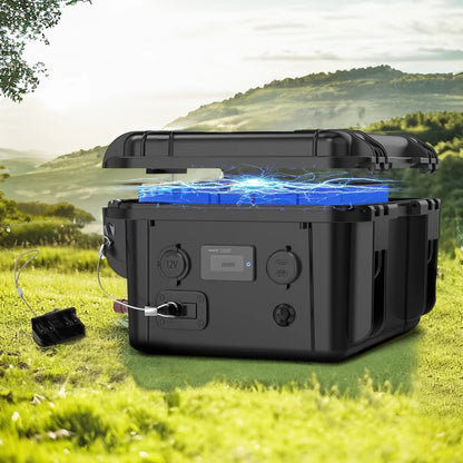 12V Rechargeable Lithium Battery - Reliable Power for Off-Grid Life