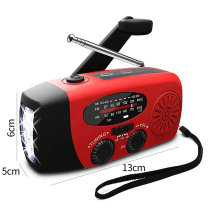 Survival Now™ 2000mA Outdoor Emergency Radio