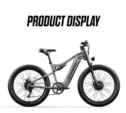 Survival Now™ 26-Inch Adult Electric Mountain Bike