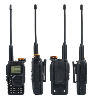 UV-K5 Dual Band Walkie Talkie with 50-600MHz RX | Long-Range Communication