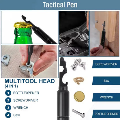 Survival Now™ 10-in-1 Self-Defense Tactical Pen