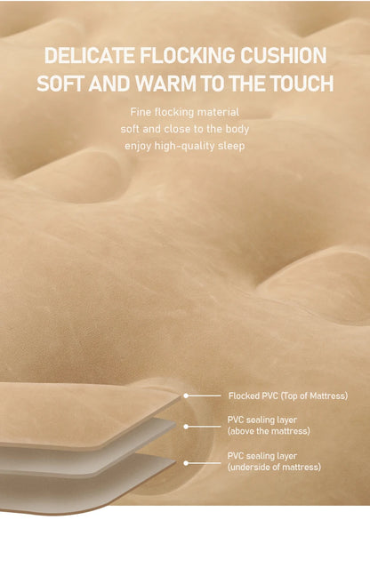 Survival Now™ Outdoor Portable Inflatable Bed