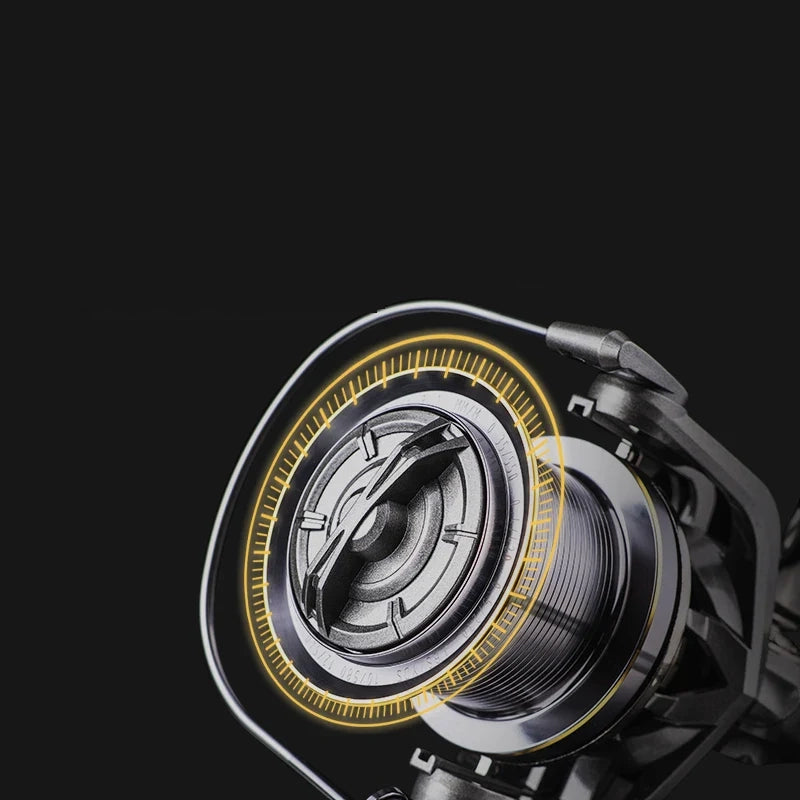 Big Spinning Fishing Reel - 20kg Max Drag, Corrosion-Resistant