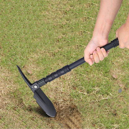 Foldable Tactical Shovel, Multifunctional Survival Tool