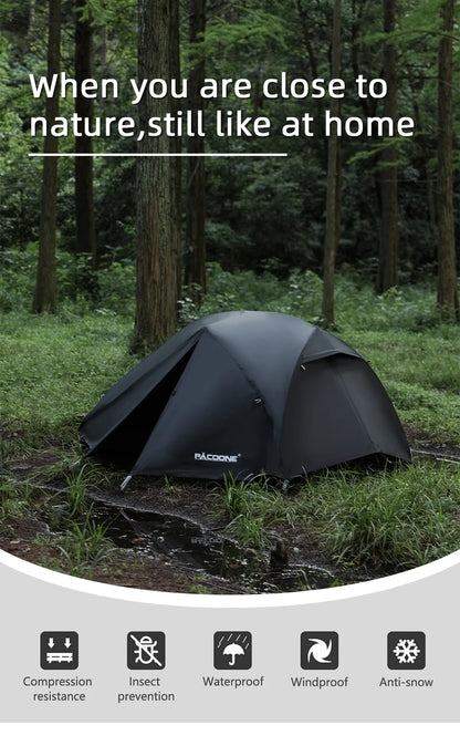 Survival Now™ Ultralight 20D Nylon Camping Tent