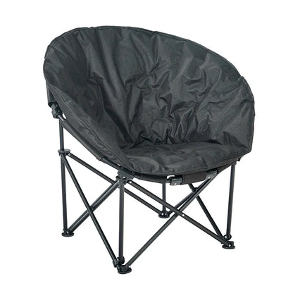 High-Quality Polyester Camping Folding Moon Chair, 600D