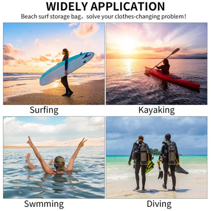 Survival Now™ Wetsuit Storage Bag & Beach Changing Mat