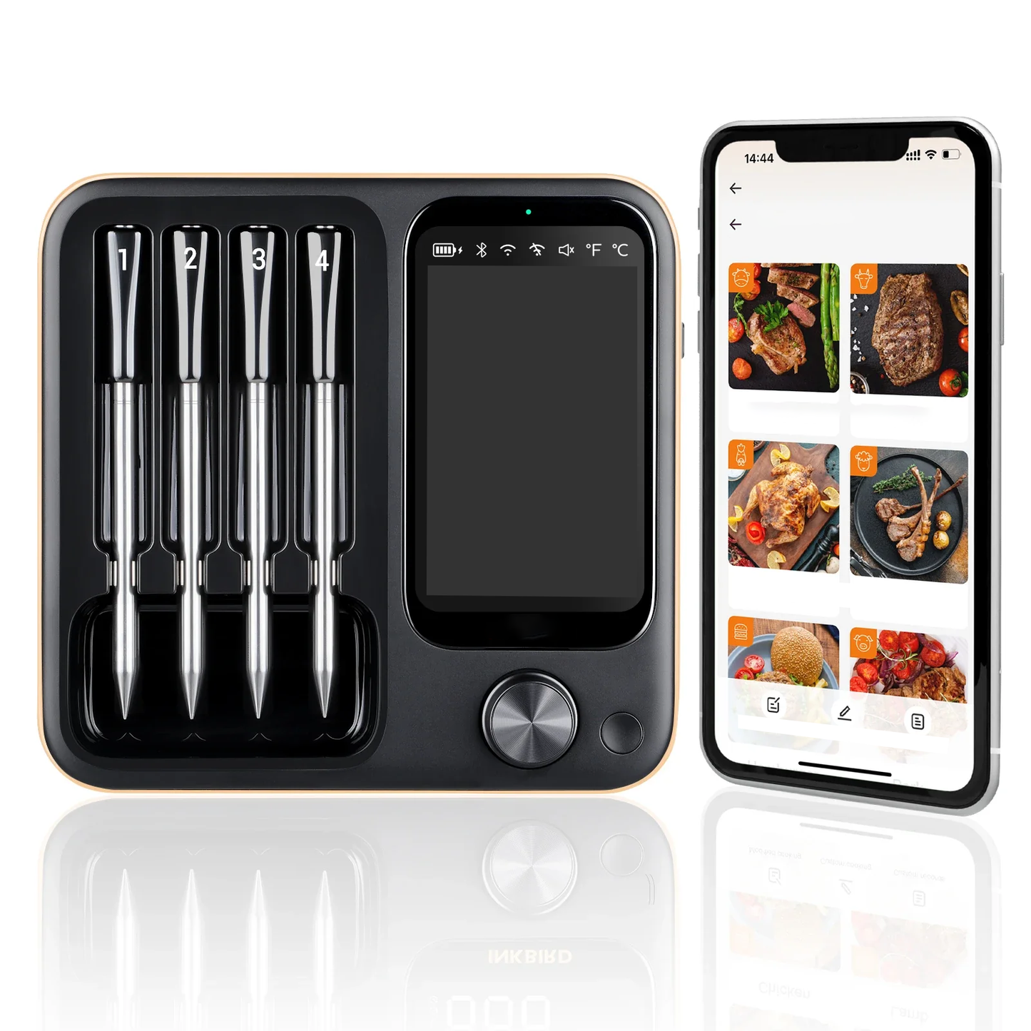 Meat Food Thermometer – Smart Wireless Cooking Made Easy