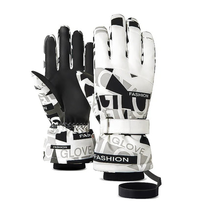 Unisex Winter Sports Ski Gloves – Touchscreen, Anti-Slip & Warm