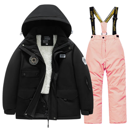 Children’s Ski Suit Set – Waterproof, Insulated Winter Gear for Boys and Girls