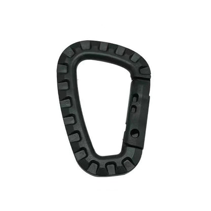 Tactical D-Ring Grimlock Carabiner Clip, 4-Pack