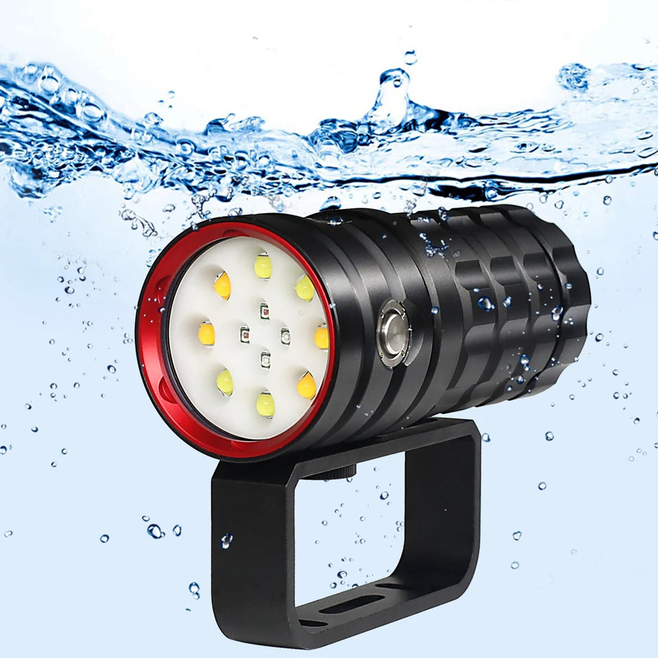 Survival Now™ Diving Flashlight 25000 Lumens