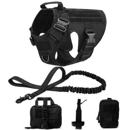Survival Now™ K9 Tactical Military Vest & Leash Set