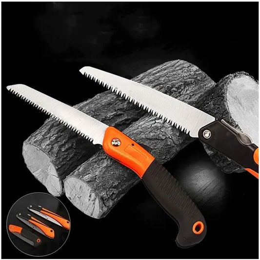 Folding Hand Saw – Heavy-Duty Carbon Steel Blade