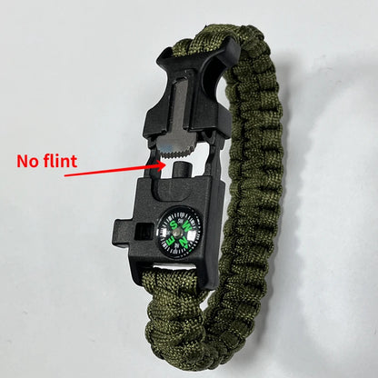 Survival Now™ Paracord Outdoor Survival Bracelet