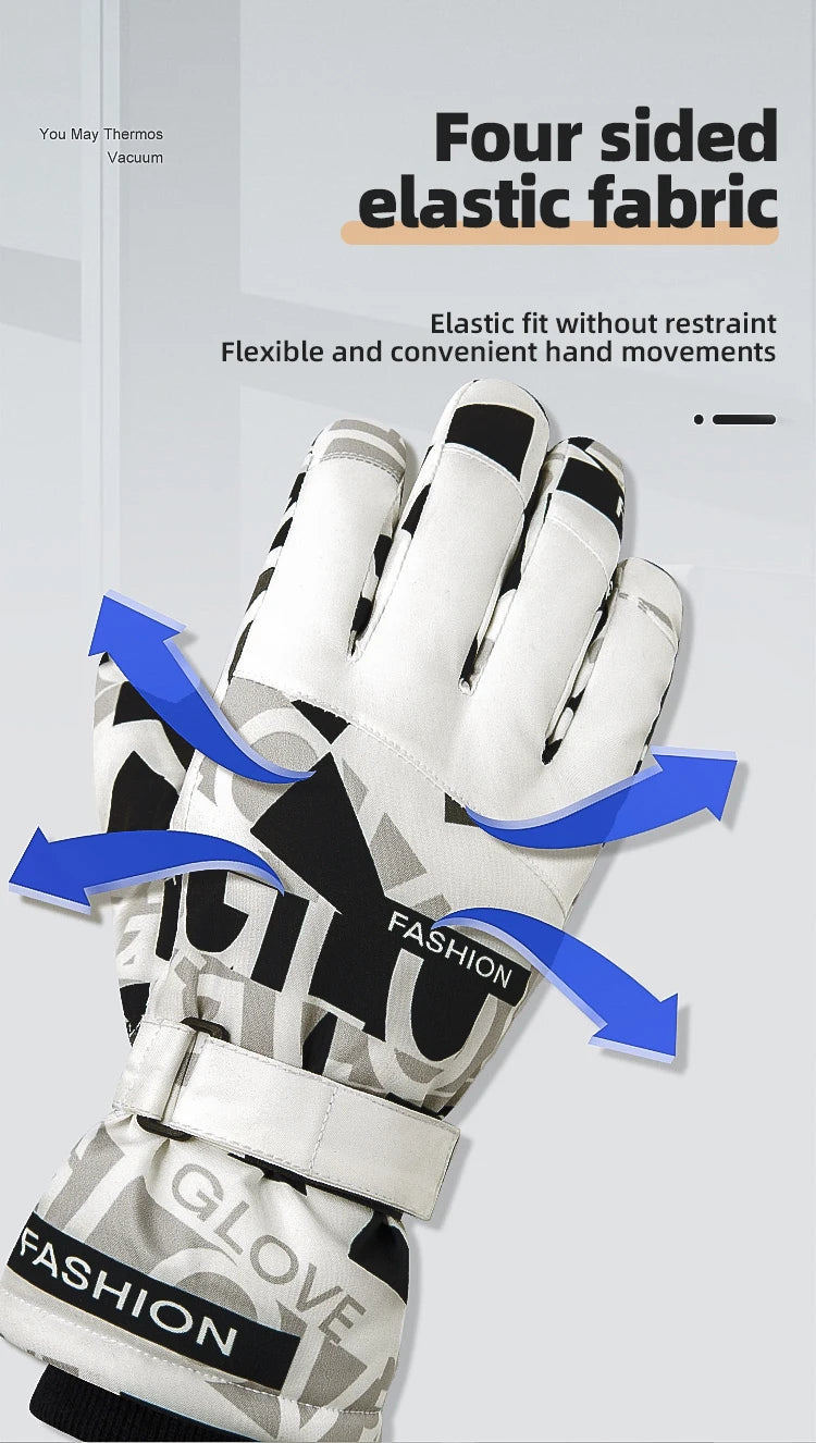 Survival Now™ Unisex Winter Sport Ski Gloves