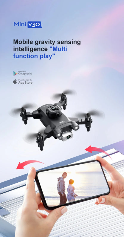 Mini V30 Drone – 8K Camera & Pro Flying