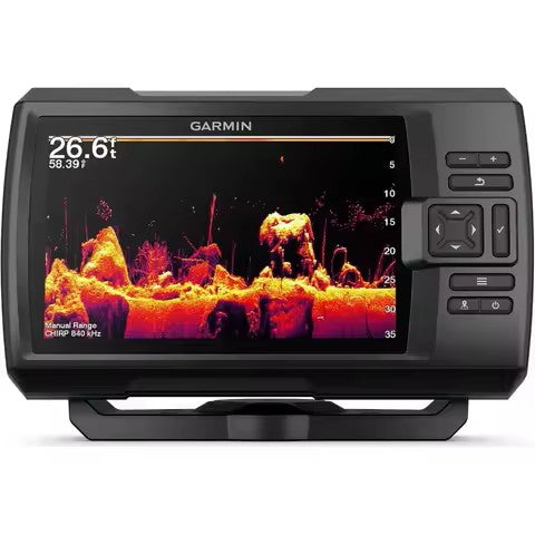 7" GPS Fishfinder with CHIRP, ClearVu & SideVu Sonar