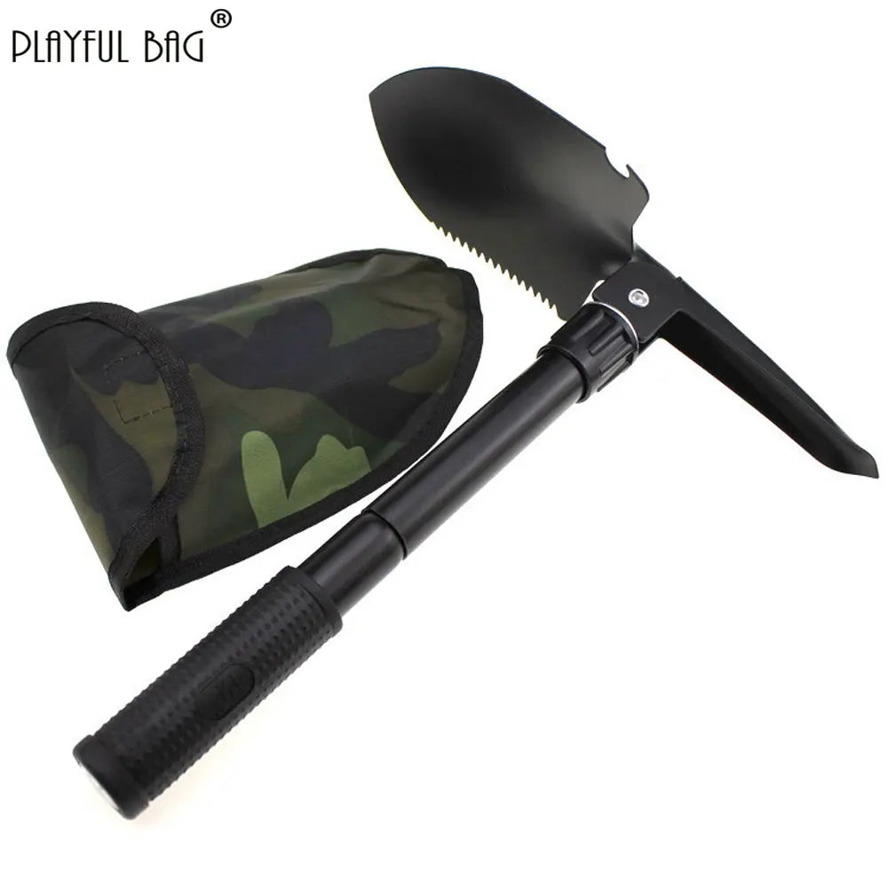 Survival Now™ Multi-Functional Small Folding Shovel