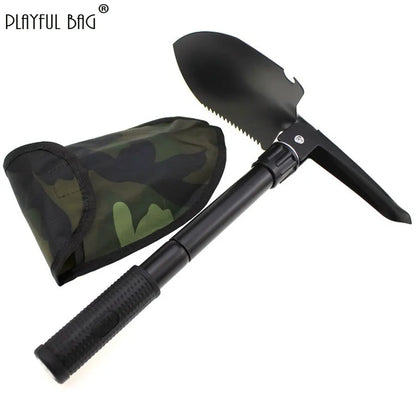 Survival Now™ Multi-Functional Small Folding Shovel