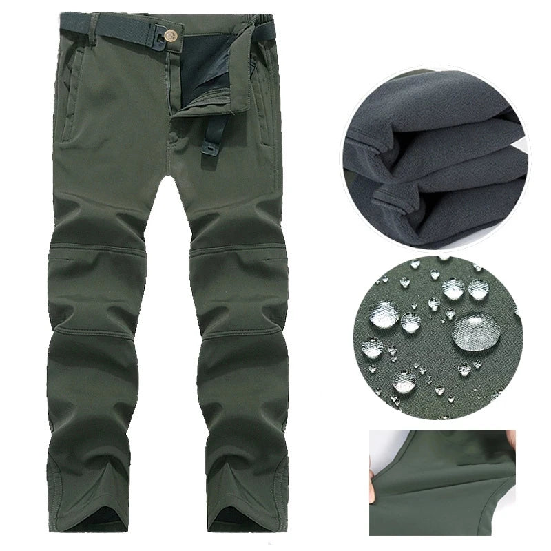Survival Now™ Winter Soft Shell Tactical Waterproof Jacket & Pants Combo