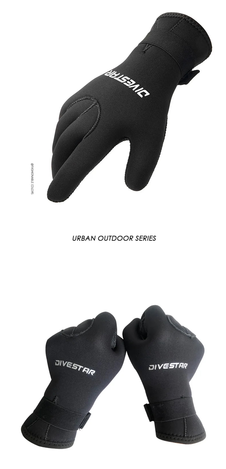 Survival Now™ 3mm/5mm Diving Gloves