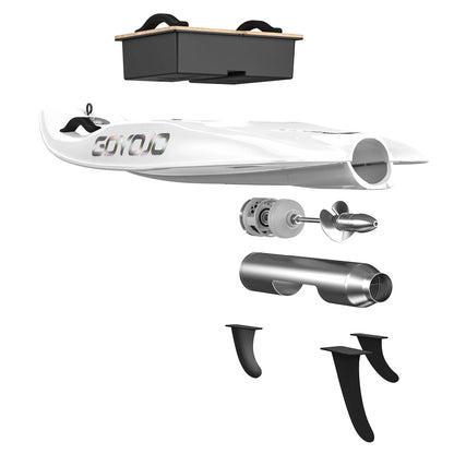 Electric Surfboard with Jet Propulsion for High-Speed Performance