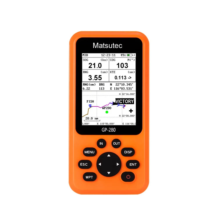 Survival Now™ GP-280 Handheld GPS Navigator/Marine GPS Locator