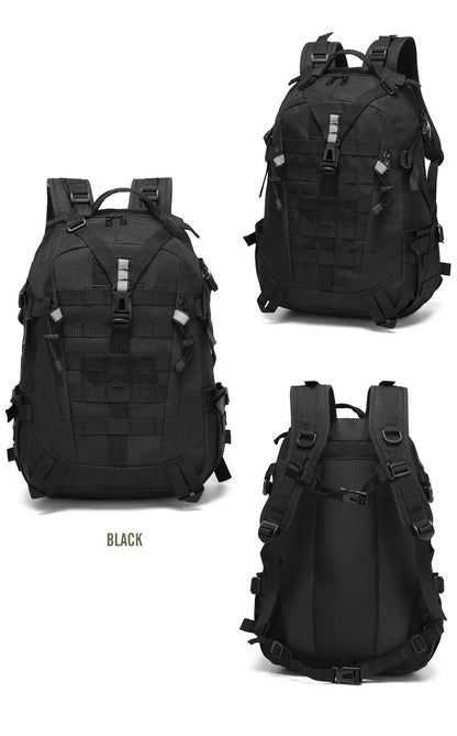 Survival Now™ 40L Tactical Reflective Backpack