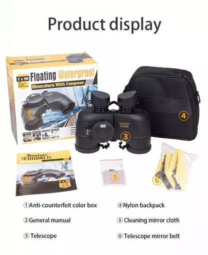 Survival Now™ Rangefinder Compass Binoculars